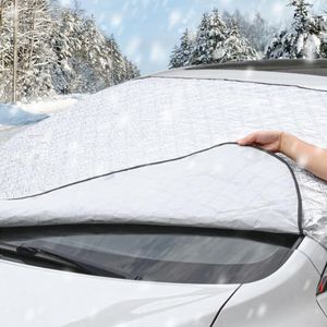 Voorruit Sneeuw Auto Suv Winter Voorruit Zonnescherm Sneeuw Ijs Vorst Cover Volledige Bescherming Guard Duurzaam