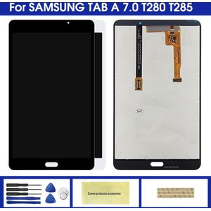 Lcd Voor Samsung Galaxy Tab Een 7.0 T280 T285 Lcd-scherm Monitor + Touch Panel Screen Glas Digitizer Vergadering Vervanging onderdelen