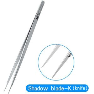 Ma-Ant Ultra Fijne Wees Niet-magnetische Roestvrijstalen Pincet Voor Picking Vliegende Leads En Mobiele Telefoon reparatie Gadgets