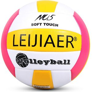 Standard Explosion-proof Volleyball Training Competition Volleyball Inflatable Soft Volleyball Indoor Beach Volleyball Blue