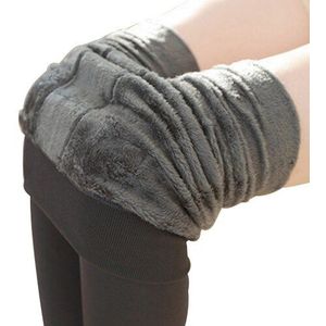 Vrouwen Dikke Warme Fleece Gevoerde Leggings Broek Winter Hoge Waisted Elastische Thermische Panty