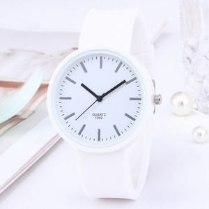 Mode Vrouwen Horloges Ins Trendy Candy Kleur Polshorloge Koreaanse Siliconen Band Quartz Horloge Reloj Mujer Relogio Feminino