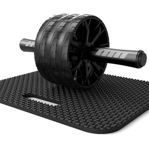 Gobygo Gym Abdominale Roller Oefening Wiel Driewielige Stille Fitness Beweging Apparatuur Abdominale Training Body Training