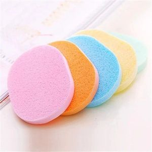 5/10Pcs Gezicht Ronde Makeup Remover Gereedschap Natuurlijke Wassen Spons Gecomprimeerd Pad Cosmetische Puff Facial Wassen Cleaning Tool