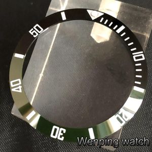 38 Mm Zwart/Groen Keramiek Bezel Insert Fit 40 Mm Horloge
