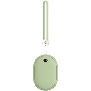 Pocket Hand Warmer Heater Poverbank 10000Mah Mini Powerbank Draagbare Oplader Voor Samsung Iphone 11 X Xiaomi Power Bank Met touw
