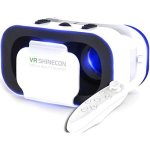 Virtual Reality Mini Glazen 3D Bril Virtual Reality Bril Headset En Handvat Zwart/Wit Voor Google Kartonnen Smart Supply
