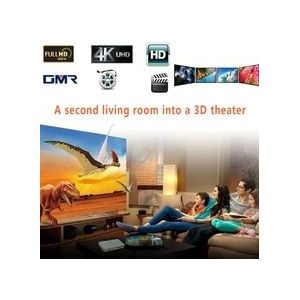 Klaring Home Theater Wit Projector Gordijn Draagbare Tafelblad Projectiescherm Cinema Film Projector Screen Hologram Full Hd