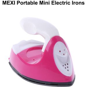 Mexi Draagbare Mini Elektrische Strijkijzers Diy Craft Roze Mini Elektrische Strijkijzers Kleding Strijkmachine