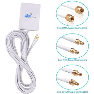 High Gain 28dBi CRC9 Sma TS9 Connector Breedband Antenne Signaal Versterker Voor Huawei 4G 3G Lte Mobiele Router gdeals