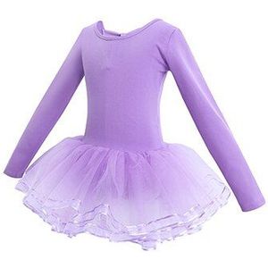 Kinderen Jurk Ballet Dans Kostuum Meisjes Ballet Rokken Meisjes Tule Jurk Tutu Ballerina Rok Roze Lavendel