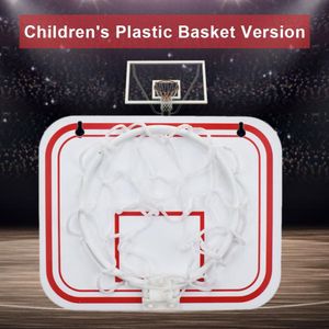 Onbreekbaar Bord Indoor Mini Sport Punch Gratis Speelgoed Rebounds Muur Opknoping Kinderen Basketbal Hoepel Set Met Zuignappen