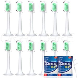 Opzetborstels Voor Xiaomi Mijia Groene Elektrische Tandenborstel Heads T300/T500 Professionele Care Head Bescherm Covers