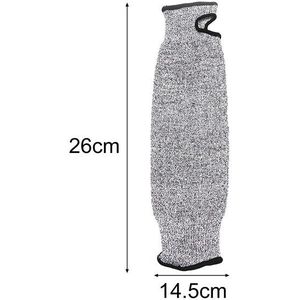 1Pc Anti-Cut Arm Mouw Niveau 5 Hppe Cut Resistant Anti-Lek Werk Bescherming Arm Sleeve Cover werk Veiligheid