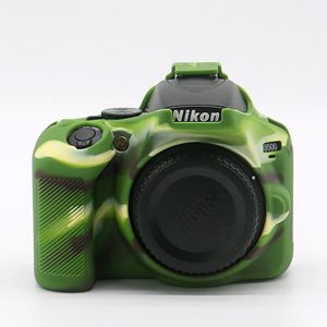 Camera Zachte Siliconen Rubber Zak Body Cover Case Huid Voor Nikon D3500