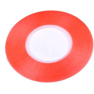 Sterke Super Slanke 3Mm Dubbelzijdig Clear Tape Hittebestendige Dubbelzijdig Transparant Clear Adhesive Acryl Tape 50M Multi-Rol