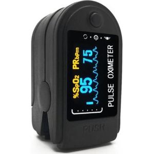 1 Pcs Professionele Vinger Oximeter Draagbare Pulsoxymeter Hartslagmeter Met Led Alarm Scherm Meten SpO2 Pr En Pi