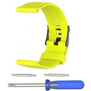1 Set Unisex Lengte Verstelbare Vervanging Siliconen Band Polsband Voor Suunto Traverse Sport Smart Horloge Ремень