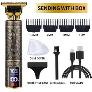 T9 0Mm Cordless Baard Haar Trimmer Professionele Scheerapparaten Elektrisch Scheerapparaat Clipper Voor Mannen Haar Snijmachine Kapper