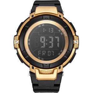 Ohsen Brand Mannen Outdoor Sport Digitale Led Horloge 50M Diver Witte Mode Mannelijke Siliconen Band Horloges Relogio Masculino