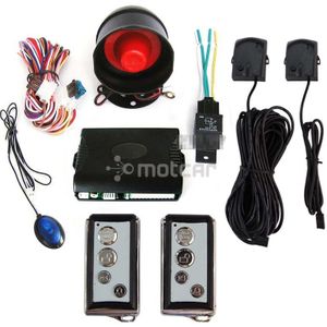 1 set Universal Fit 24 V Auto Vrachtwagen Alarm Beveiligingssysteem Auto Alarmen Bescherming Met Keyless Entry Afstandsbediening 4 Knoppen