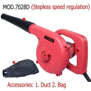 6 modellen kan kiezen draagbare handheld elektrische blower haardroger voor computer/apparatuur stof reiniging, hout chip cleaning