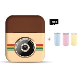 E65A Instant Print Camera Mini Digitale Camera Dual Lens Video Recorder Voor Jongen Meisje