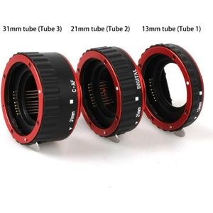 Rode Lens Adapter Mount Autofocus Af Macro Extension Tube Ring Voor Canon EF-S Lens T5i T4i T3i T2i 100D 60D 70D 550D 600D 6D 7D