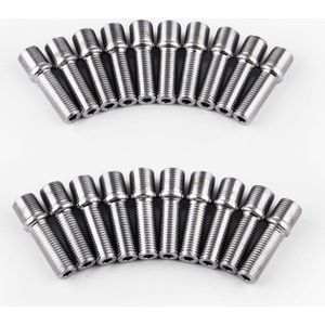 20x M14 * 1.5 M12 * 1.5 50Mm Lange Wiel Stud Voor Duitse Auto &#39;S