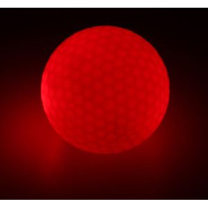 Glow In Dark Led Light Up Golf Ballen Officiële Grootte Gewicht Voor Toernooi Of Praktijk-6 Led Kleuren, kiezen U