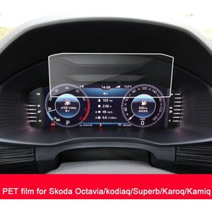 Auto Instrument Panel Screen Protector Huisdier Film Voor Skoda Kodiaq Karoq Dashboard Beschermende Auto Accessoires Jaar