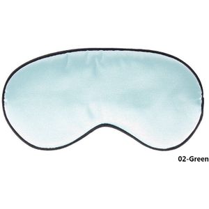 1Pc Pure Zijde Sleep Rest Eye Mask Travel Relax Aid Blinddoeken Eye Aid Blinder Gewatteerde Shade Cover Slapen aid Soft Eye Mask