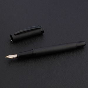 Luxe 366 Vulpen Business Kalligrafie Kantoor Schoolbenodigdheden Schrijven Frosted Zwarte Goud Inkt Pennen