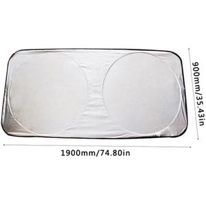 Car Cover Uv-bescherming Shield Voor Achter Car Window Zonnescherm Zonnescherm Visor Voorruit Cover Auto Zon Shades Anti Sneeuw ijs