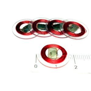 20 Stks/partij 25 Mm Coin Model Rfid 125 Khz EM4305 125 Khz Tag Met Transparante Plastic