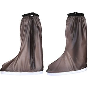 Hoge Top Waterdichte Dikke Schoen Covers Herbruikbare Antislip Rain Boot Overschoenen Regendicht Overschoenen Voor Regenachtige Dagen