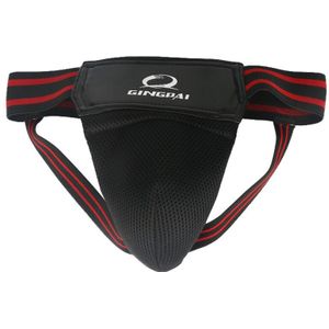 Volwassen Mannelijke Rode Mma Kruis Protector Tkd Karate Lies Guard Kind Mannen Lies Protector Kick Boksen Bescherming Jockstrap