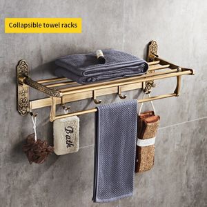 Antiek Messing Badkamer Accessoires Set Plank Handdoek Bar Cup Houders Haardroger Rack Tissue Holder Roll Papier Houder Zeepbakje