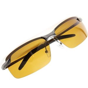 Mannen Gepolariseerde Rijden Zonnebril Night Vision Goggles Verminder Glare L4ME