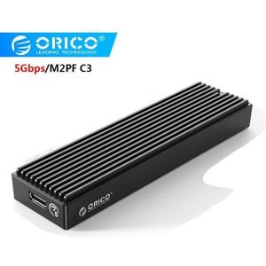 Orico M.2 Nvme Behuizing Usb C Gen2 10Gbps Pcie Ssd Case M2 Sata Usb Case 10Gbps Ssd Doos voor 2230/2242/2260/2280 Ssd