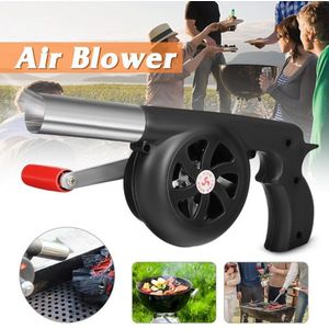 Outdoor Cooking Bbq Ventilator Air Blower Voor Barbecue Fire Bellows Hand Crank Tool Voor Picknick Camping Sstove Accessoires
