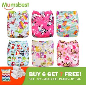 [Mumsbest] Voortijdige Wasbare Herbruikbare Meisje Doek Pocket One Size Luier Alleen $36 Voor 13 Stuks Items Baby meisjes Nappy Pak Verkoop