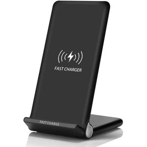 FDGAO 15W Draadloze Oplader Stand USB C Qi Fast Charging Pad Dock Station Telefoon Houder voor iPhone 11 Pro XS XR X 8 Samsung S10 S9