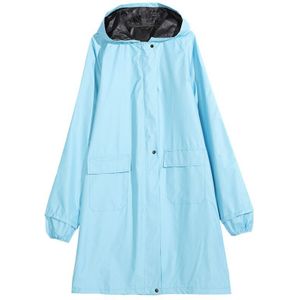Girl Lady Hooded Regenjas Outdoor Reizen Waterdichte Rijden Doek Regen jas voor Vrouwen Poncho Lange Regenkleding regenjas