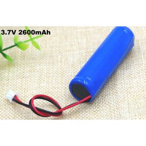 3.7 V 18650 Lithium Accu 2600 mAh 5200 mAh Vissen LED Licht Bluetooth Speaker 4.2 V Emergency DIY batterijen + bescherming