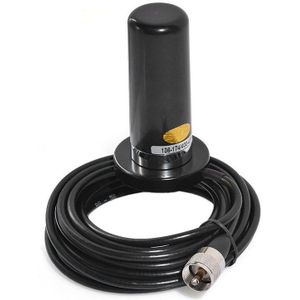 Dual Band Vhf Uhf 143Mhz 444Mhz Auto Cb Mobiele Radio PL-259 Magnetische Basis Antenne