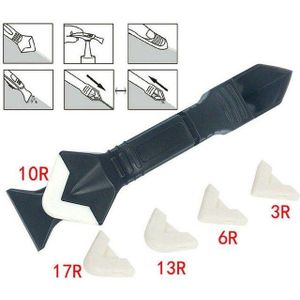 3In1 Siliconen Schraper Kalefateren Lijm Remover Mes Beauty Naaien Tool Spatel Breeuwen Kit Remover Handgereedschap