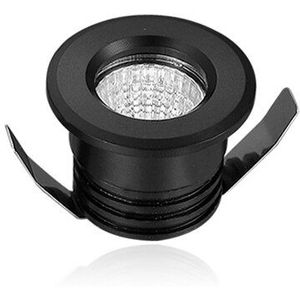 MINI COB Downlight Wit/Zwart/Goud/Zilver body 3W 110 ~ 240V Ressessed LED Spot licht Voor binnenverlichting