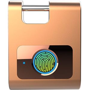 1Pcs Vingerafdruk Hangslot Smart Bluetooth Telefoon App Slot Beveiliging Deurslot Outdoor Deur Hangslot Lijn