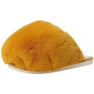 Jianbudan Pluche Thuis Katoenen Schoenen Vrouwen Winter Indoor Comfortabele Warm Slippers Vlakke Antislip Pluche Pantoffels Indoor Schoenen